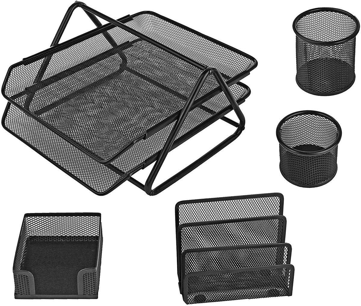 Office Set of 5pcs (Metal Mesh) C&I Office Supplies S.A.