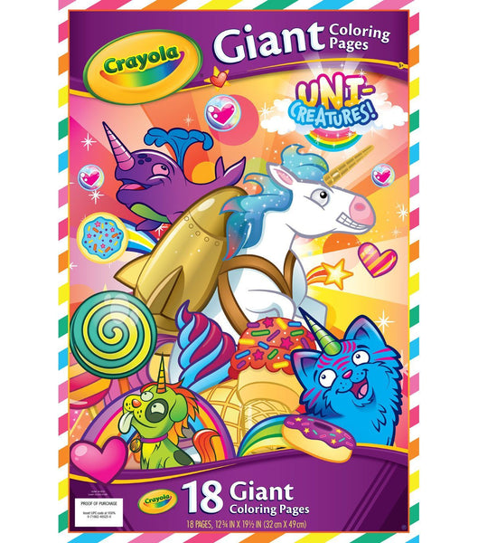 Giant Coloring Pages (CRAYOLA)