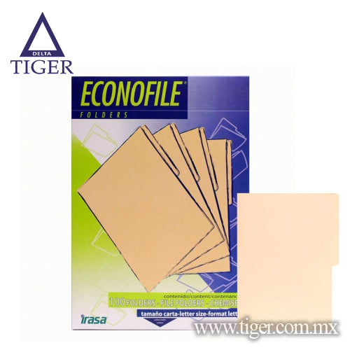 ECONOFILE Folders 100/pk