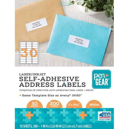 Address Labels Self Adhesive PEN+GEAR 18160