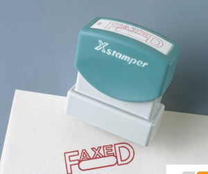 XstamperXstamper Pre-Inked Stock Stamp - FAXED