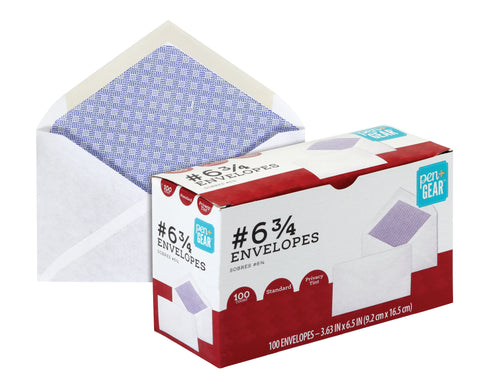 Pen+Gear Envelopes #6-3/4