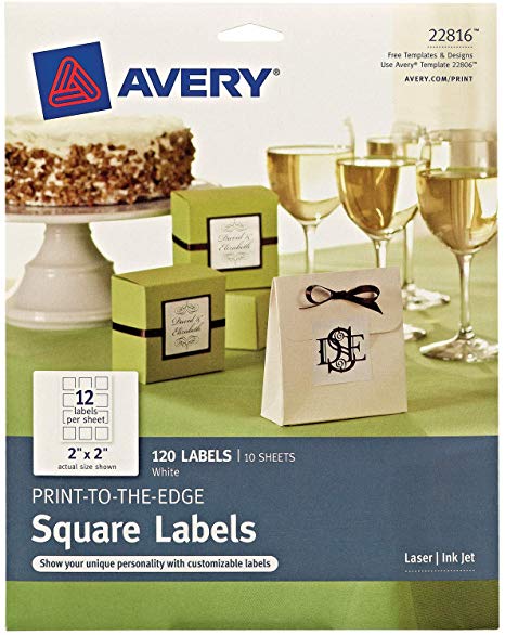 Square Labels Avery 22816