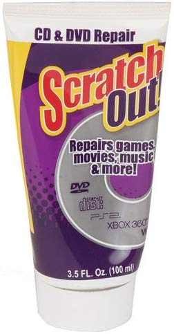  Scratch Be Gone CD/DVD Scratch Remover 1 Pack : Electronics