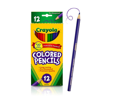 Colored Pencil ( CRAYOLA 12)