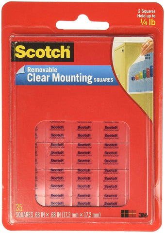 Scotch Adhesive Mounting Squares