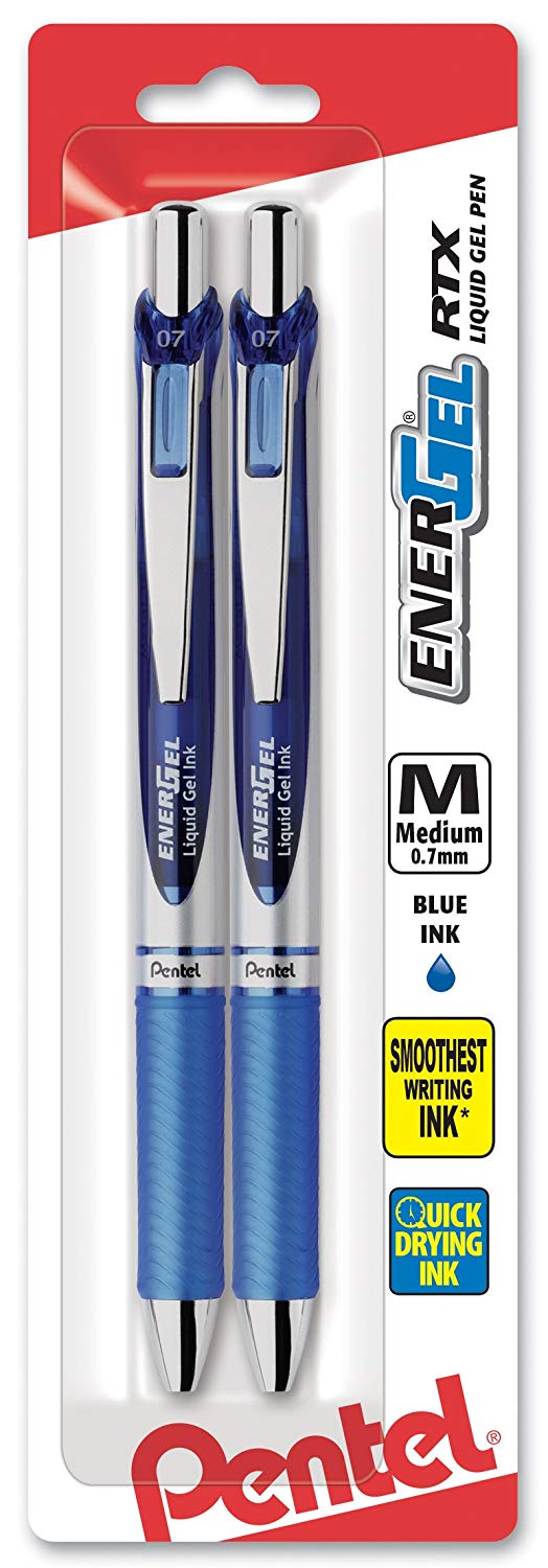 Pentel EnerGel Deluxe RTX Retractable Liquid Gel Pen