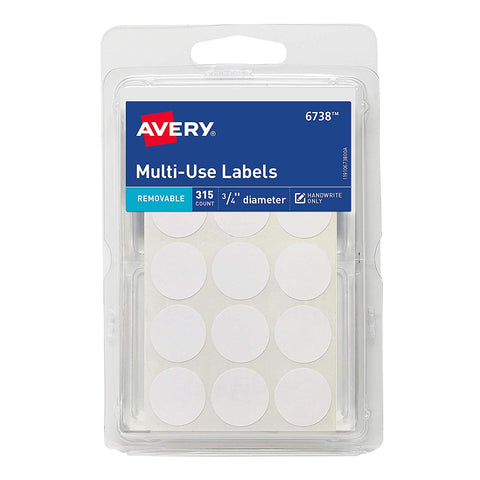 Avery Removable Multi-Use ID Labels