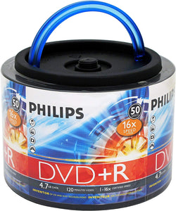 Philips DVD+R Media 50-Pack