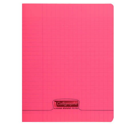 Notebook Calligraphe ( 8000 Polypro  96 pages 21 x 29.7 cm seyes large tiles )
