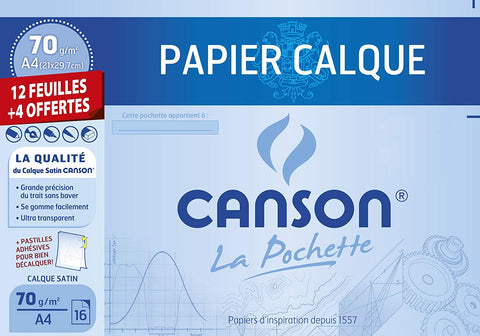 Tracing Paper Canson (12 Sheet , 90 G)