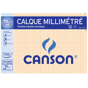 Tracing Paper Graph CANSON (70g/m2, 21*29,7cm