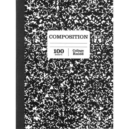 Notebook Composition (100 Sheets College Ruled  )