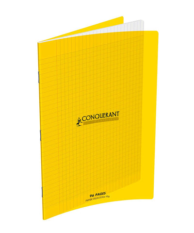 Notebook Conquerant ( large tiles Seyès 96 pages 24 x 32 cm)