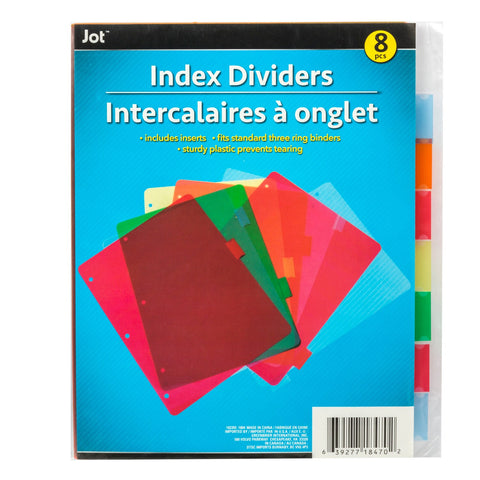 Index Dividers JOT (8PC)