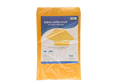 Envelopes Golden Kraft  Irasa 7*10" (50/pk)