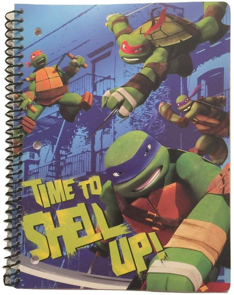 Notebook Wide Ruled 80 Sheets (Marvel, Frozen, Ninja Turtles)