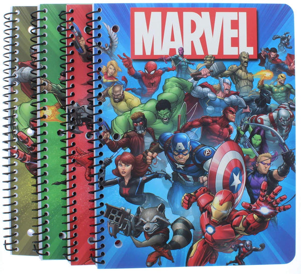 Notebook Wide Ruled 80 Sheets (Marvel, Frozen, Ninja Turtles)