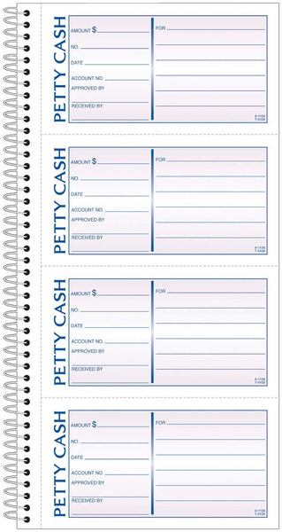 Petty Cash Receipt ADAMS (200 Carbonless Sets)