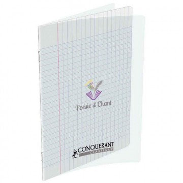 Notebook Conquerant Poetry and Song (48 Sheets)