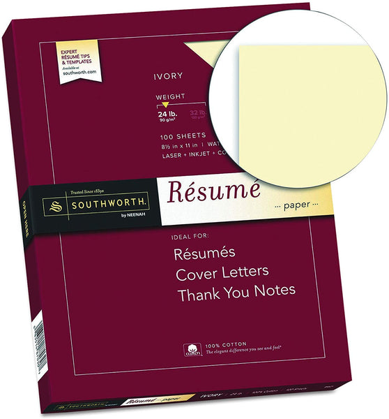 Resume Paper SOUTHWORTH (100 Sheets).