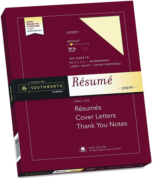 Resume Paper SOUTHWORTH (100 Sheets).