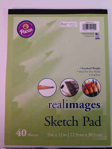 Skecth Pad PACON (40 SHEETS  22.9 CM * 30.5 Cm)