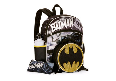 Batman Backpack 5pc Set